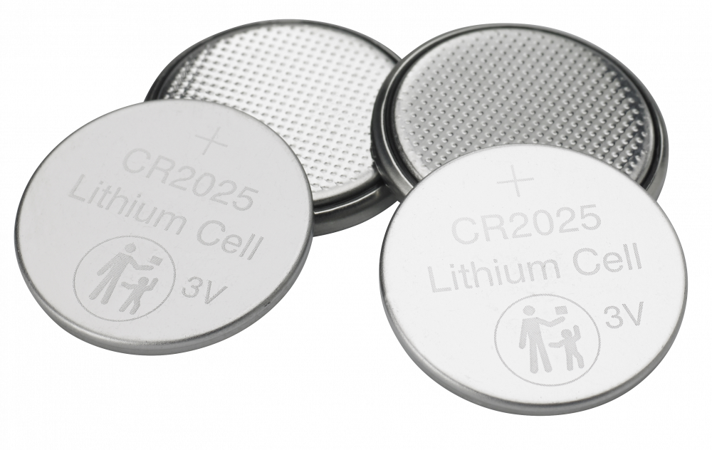 CR2025 3V Lithium Battery (4 pack)