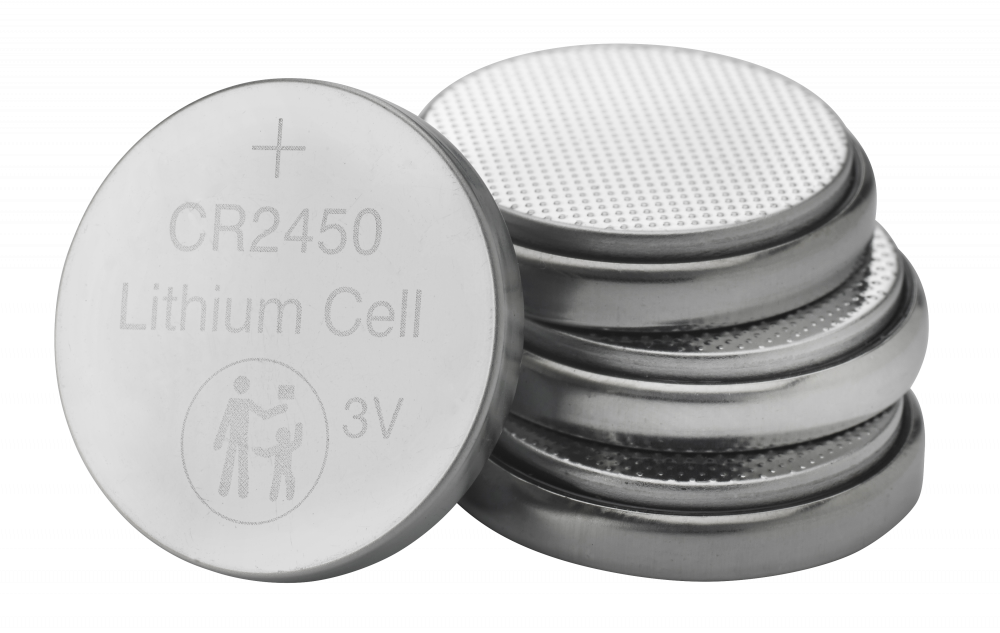 CR2450 3V Lithium Battery (4 pack)