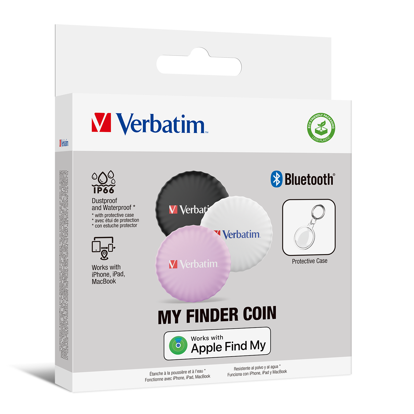 My Finder Coin Bluetooth Tracker - 3 pack